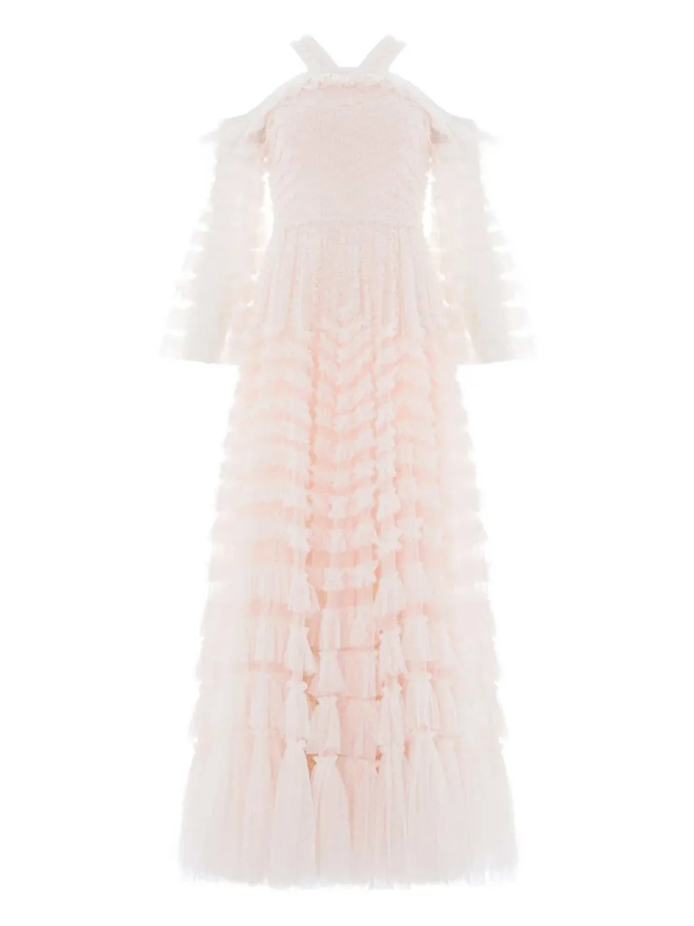 Needle & Thread La Vie En Rose Off-shoulder Gown In Pink