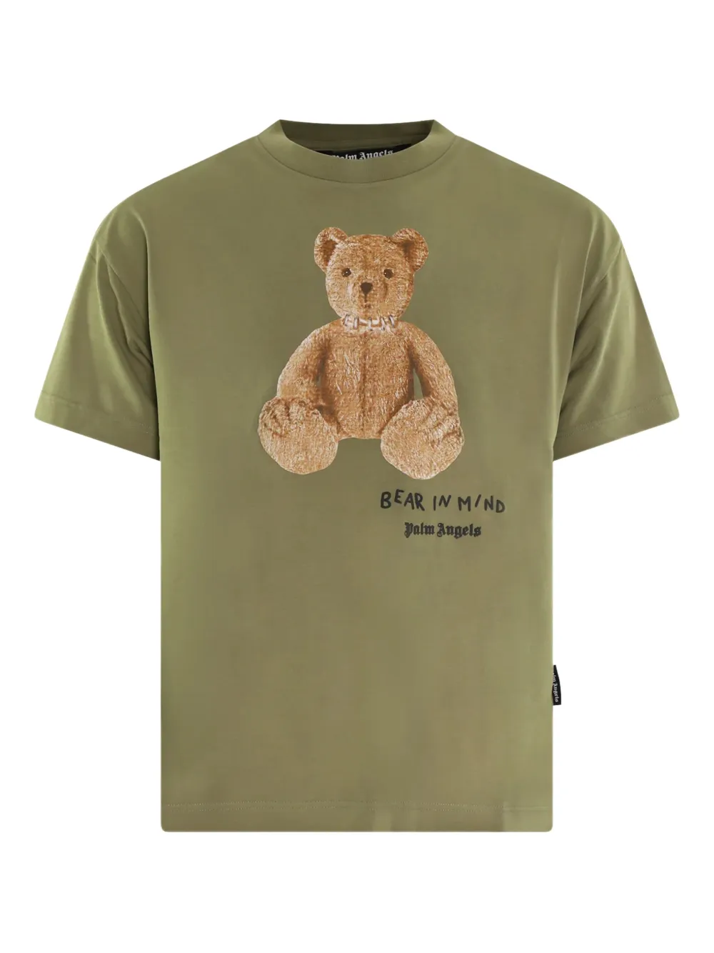 Palm Angels playera con motivo de oso | verde | Image 1