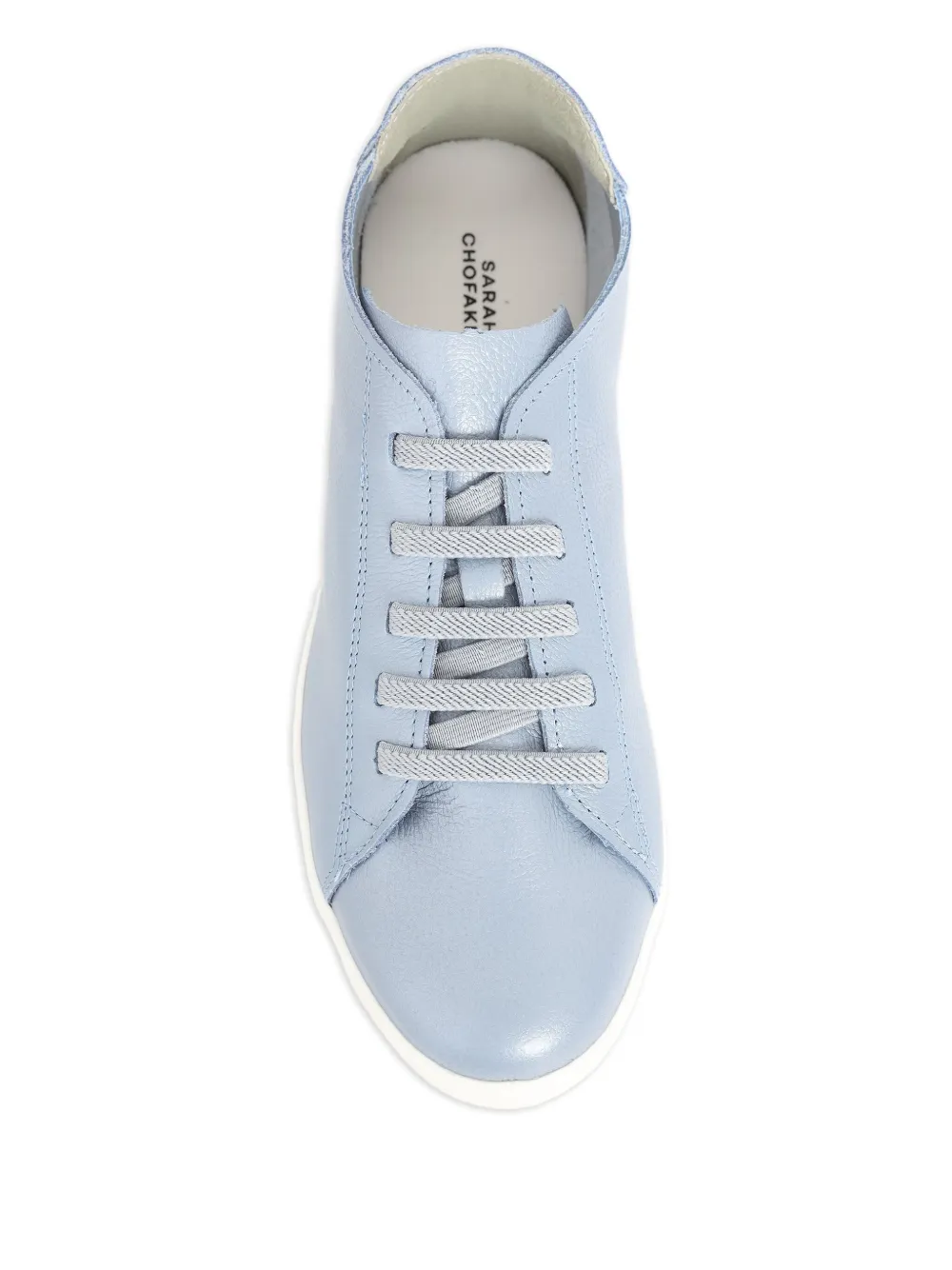 Sarah Chofakian Leren sneakers Blauw