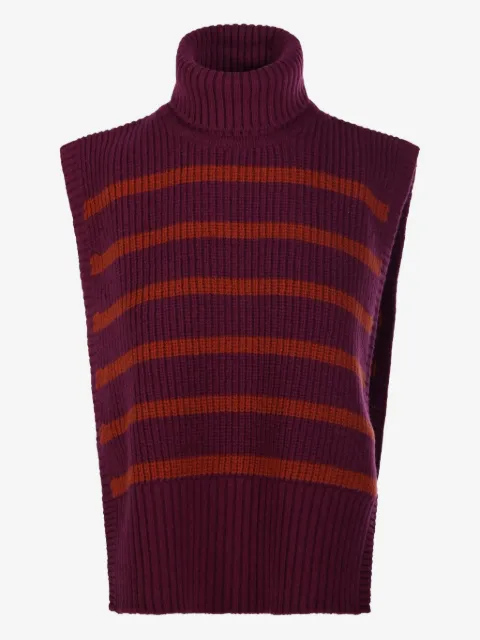 DAVANTINO turtleneck striped vest