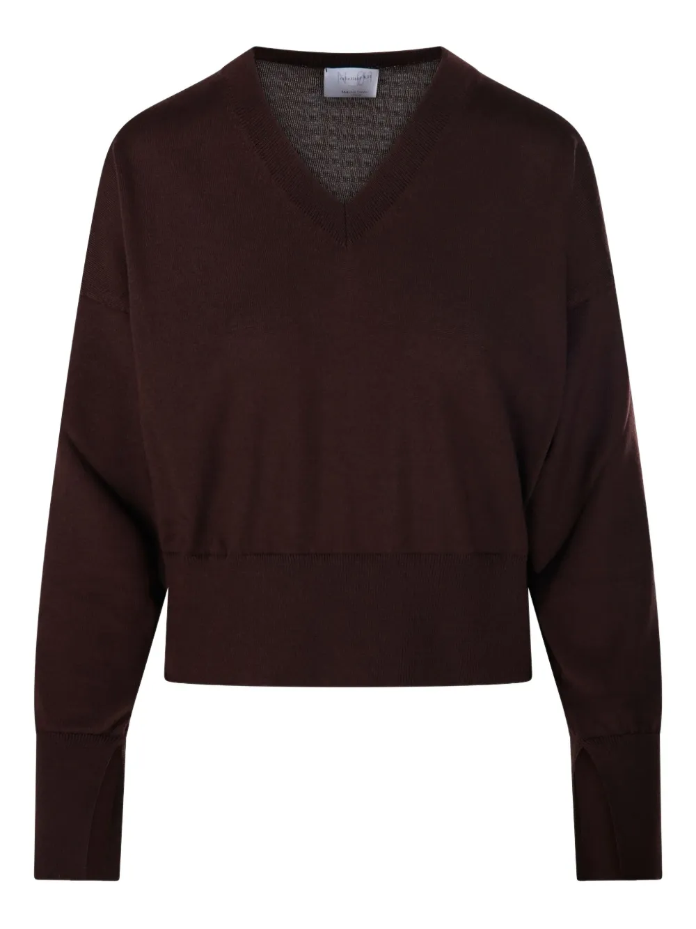 Daniele Fiesoli V-neck Sweater In Brown