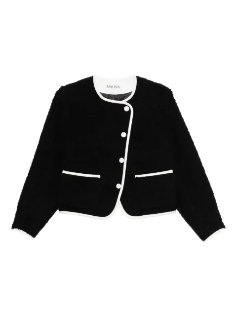 MALINA buttoned cropped jacket
