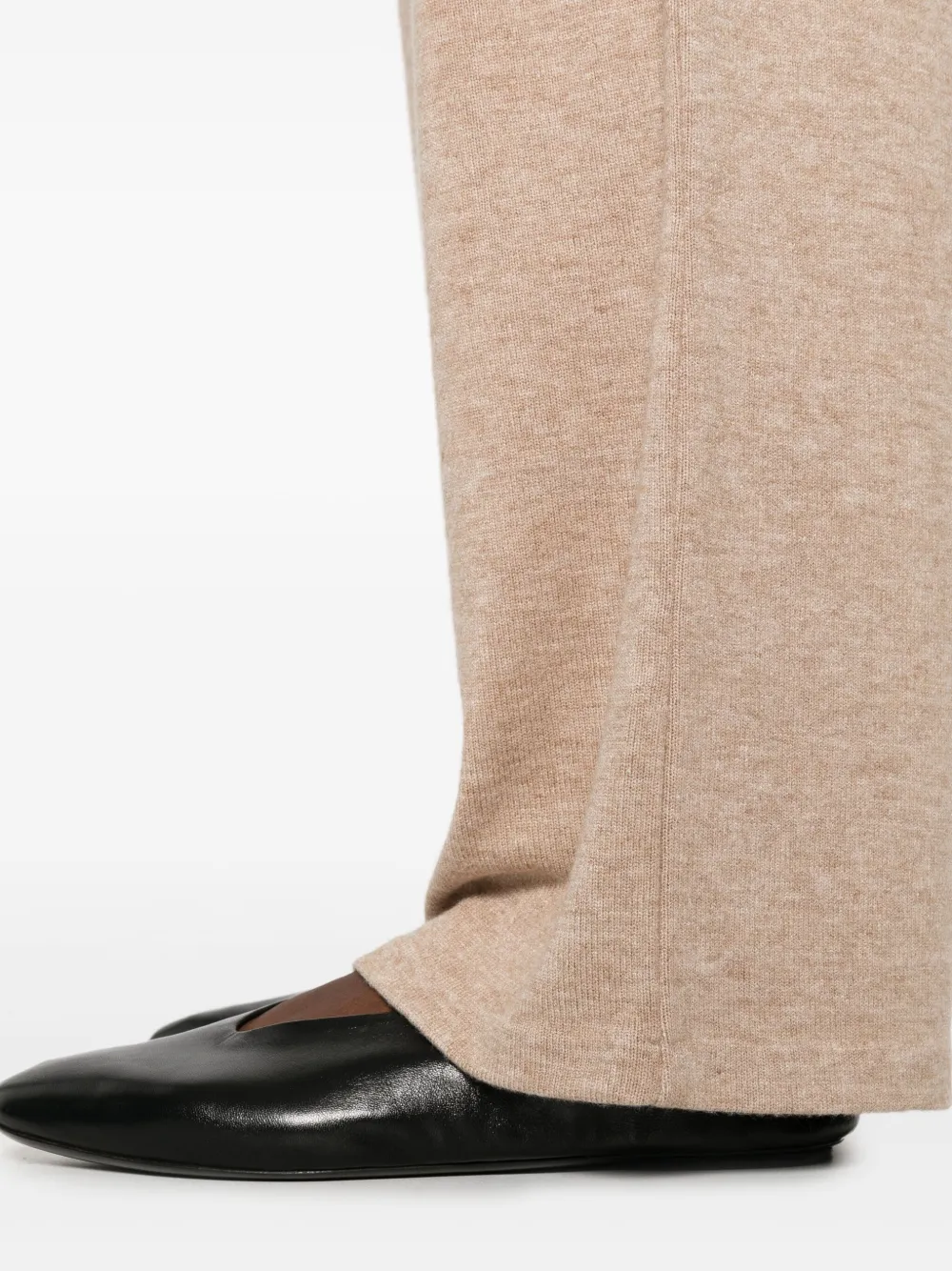 Vince Ribbed Knit Pants In Pink