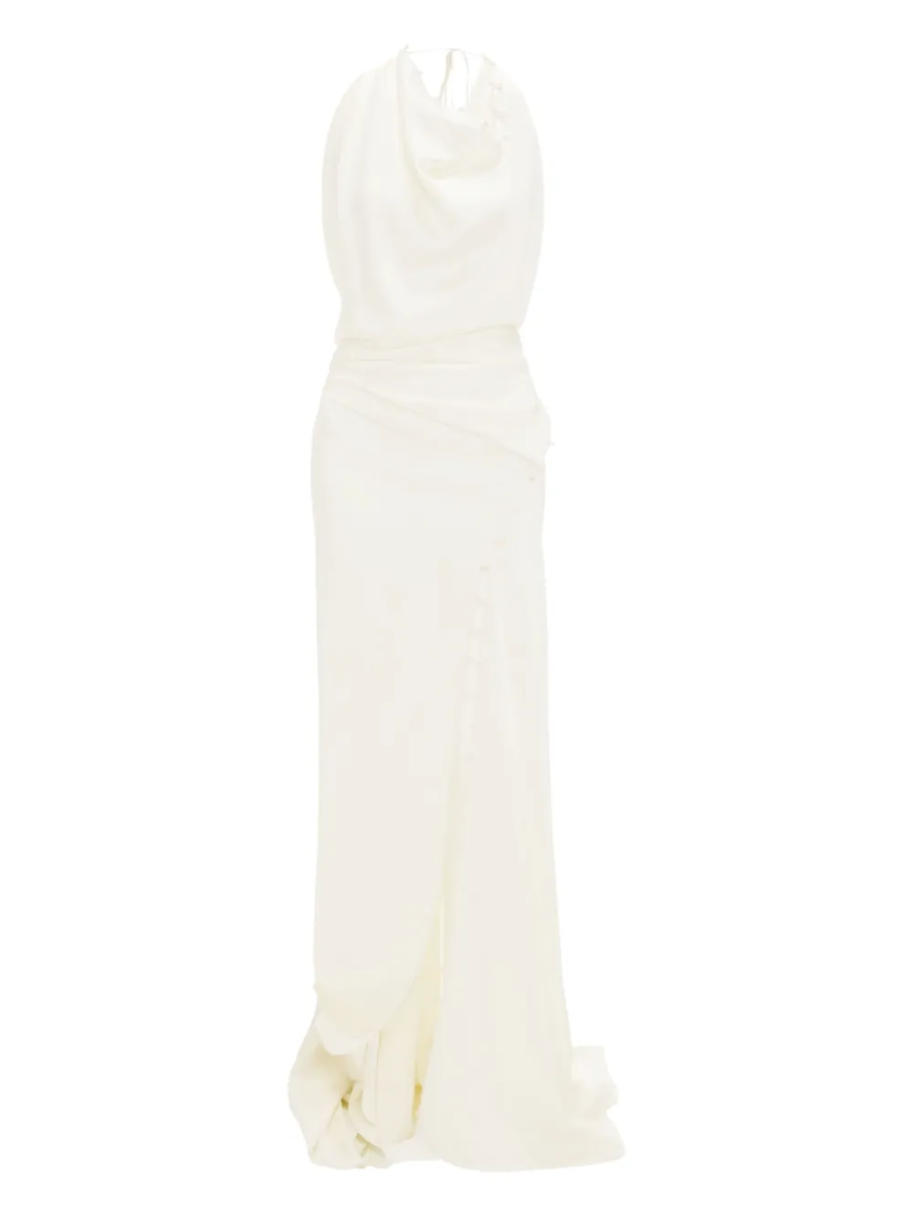 Victoria Beckham cowl-neck maxi dress | White | Image 1