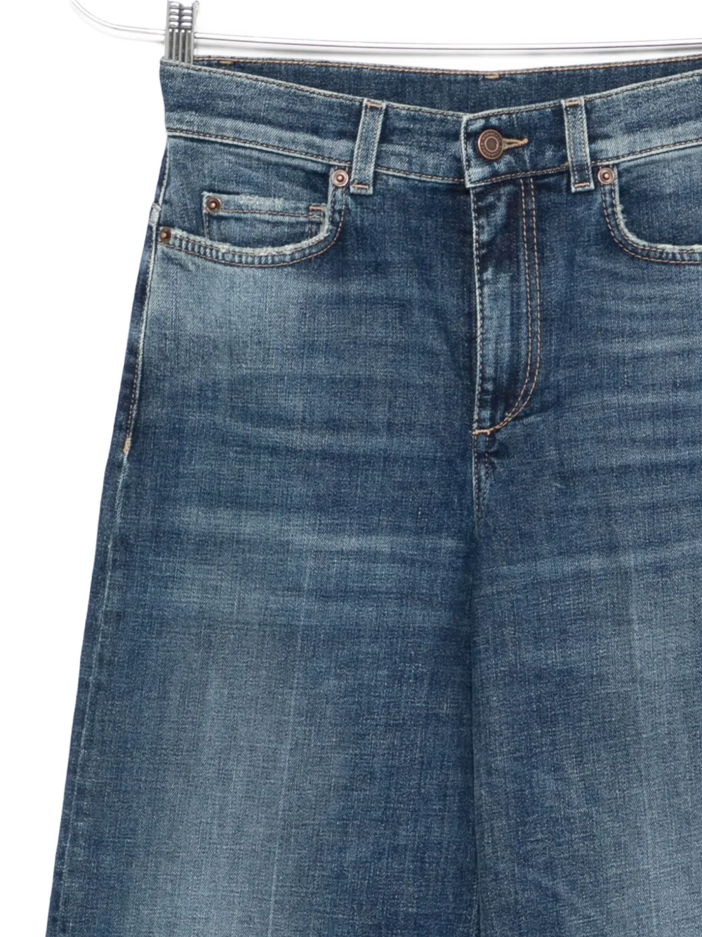 Dorothee Schumacher Cotton Wide-leg Jeans In Blue