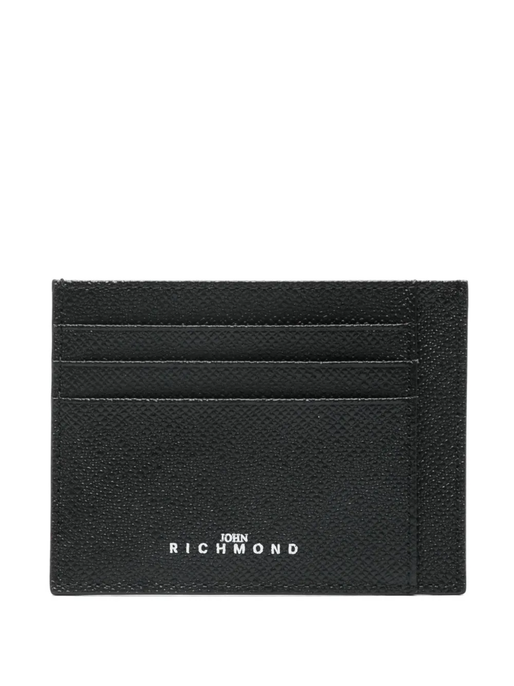 John Richmond leather card holder | Black | Image 1
