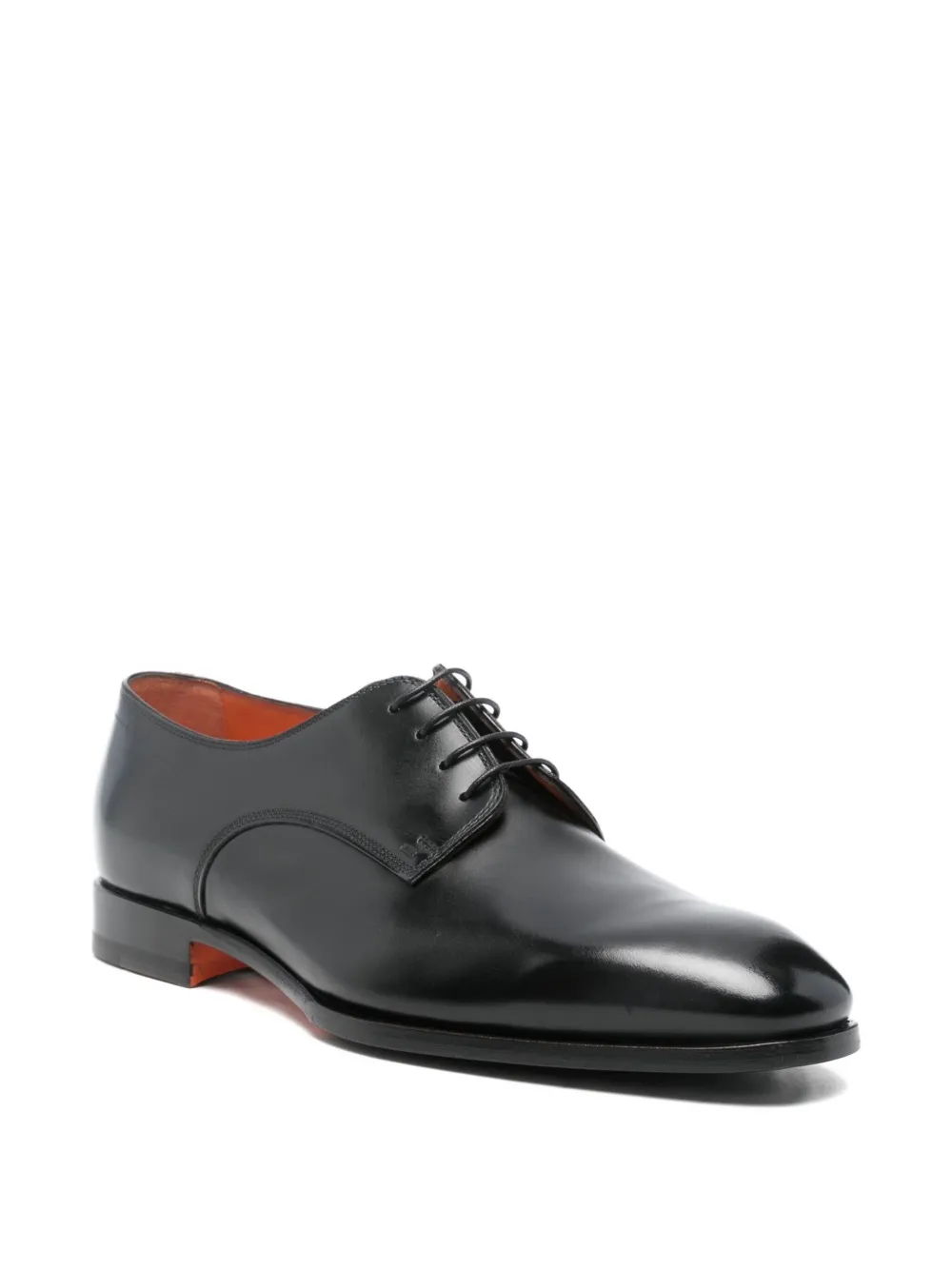 Santoni block-heel derby shoes | Derby Shoes | Image 2