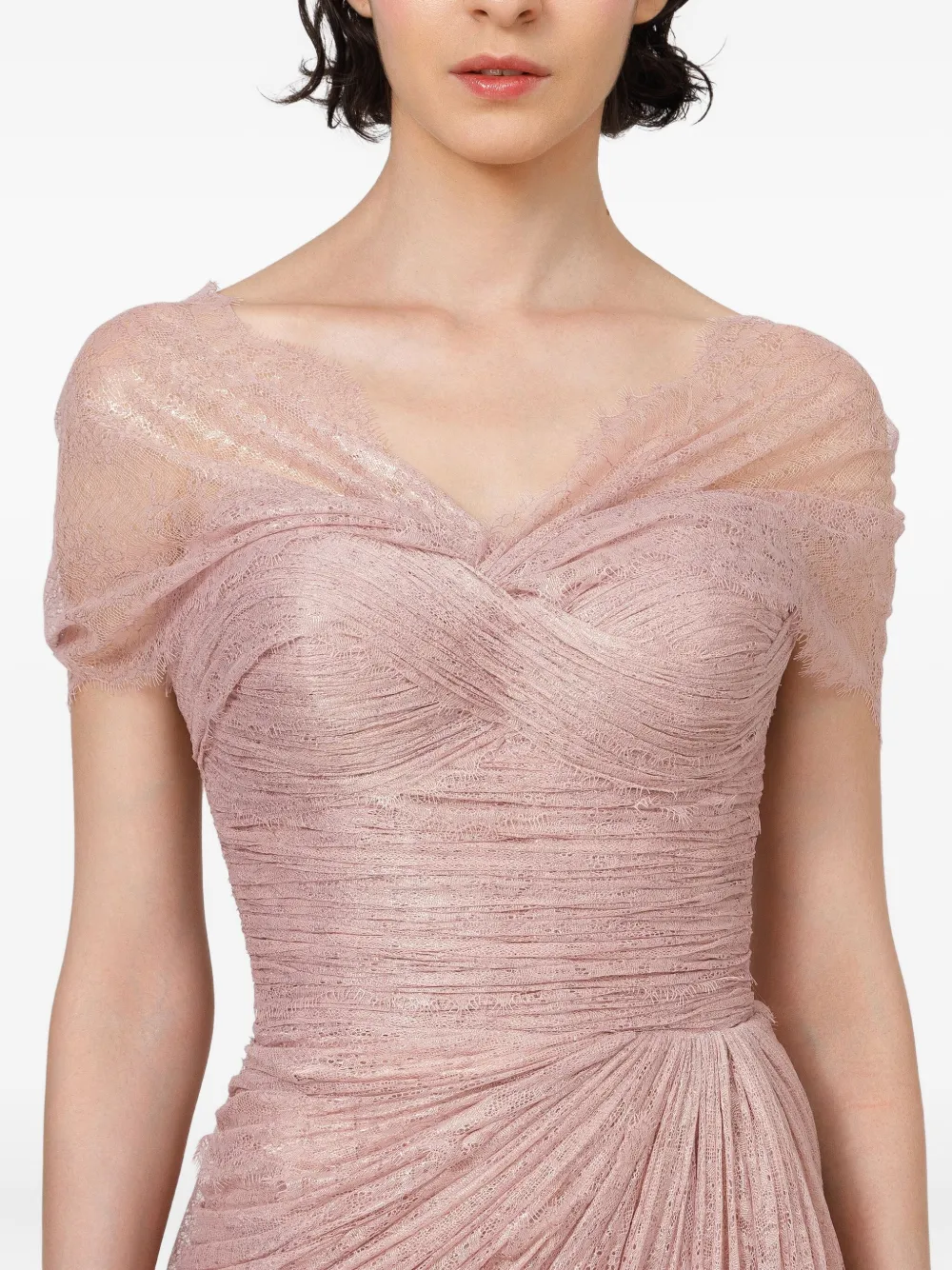 Iris Serban Elisabeth jurk Beige