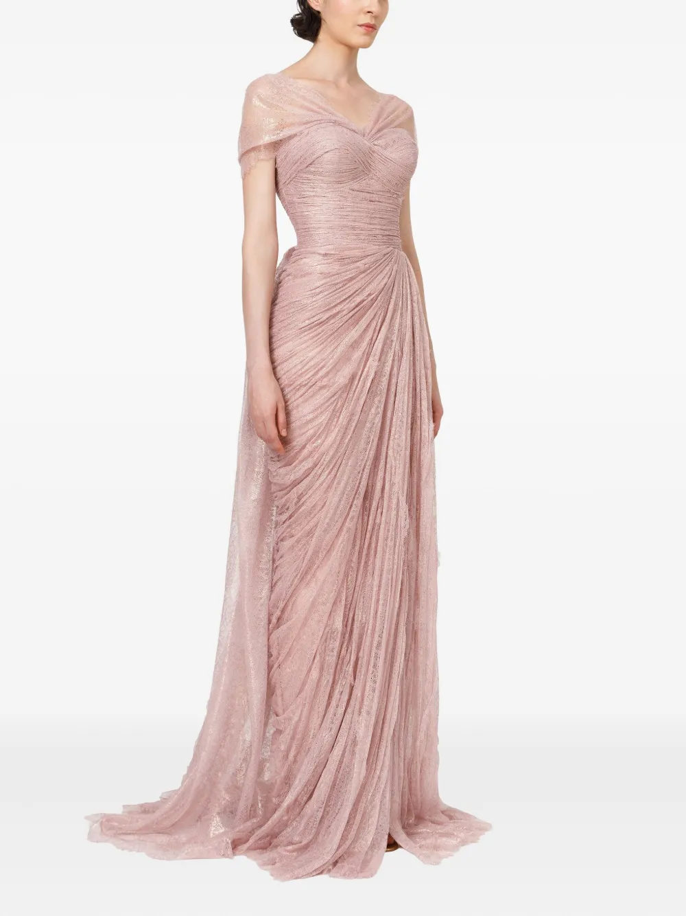 Iris Serban Elisabeth jurk Beige
