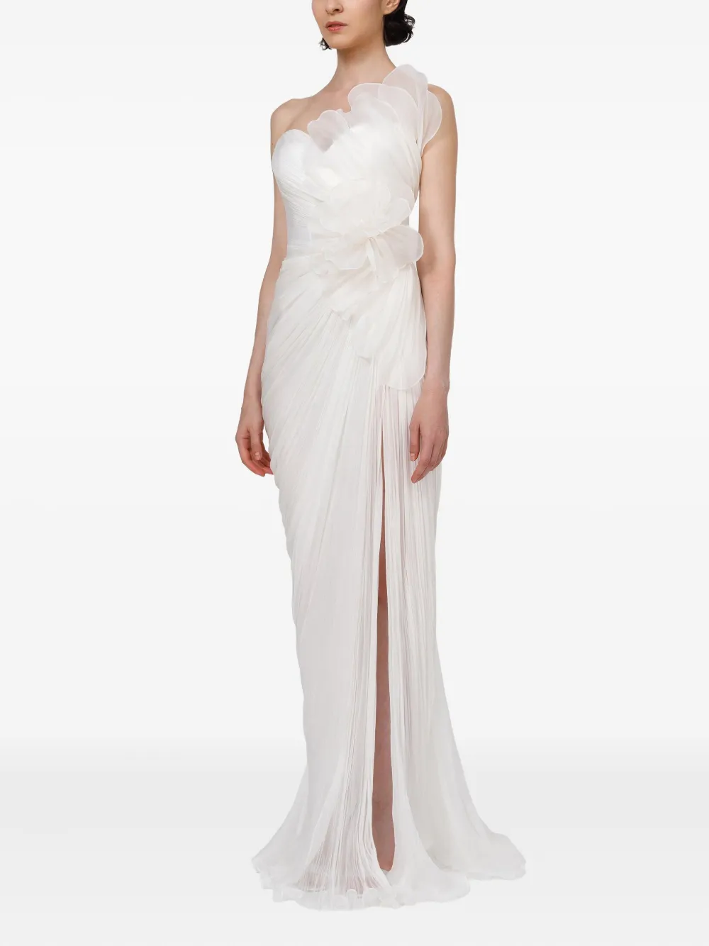 Iris Serban Adelainne jurk Wit