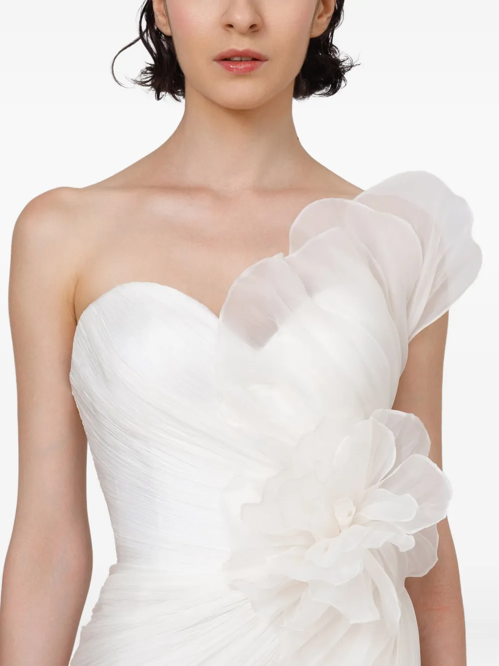 Iris Serban Adelainne jurk Wit