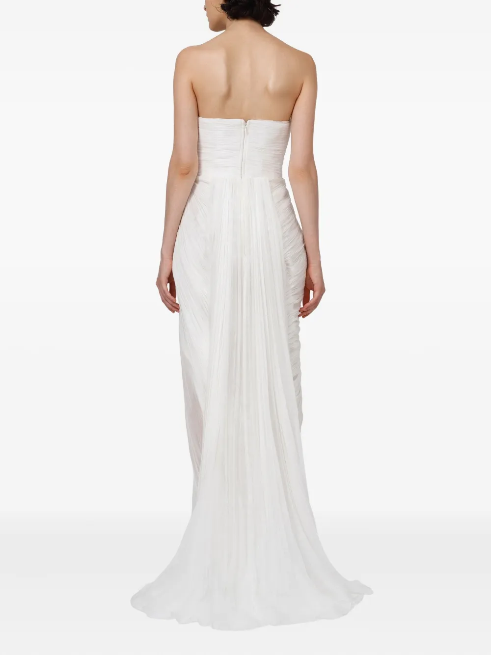 Iris Serban Adelainne jurk Wit