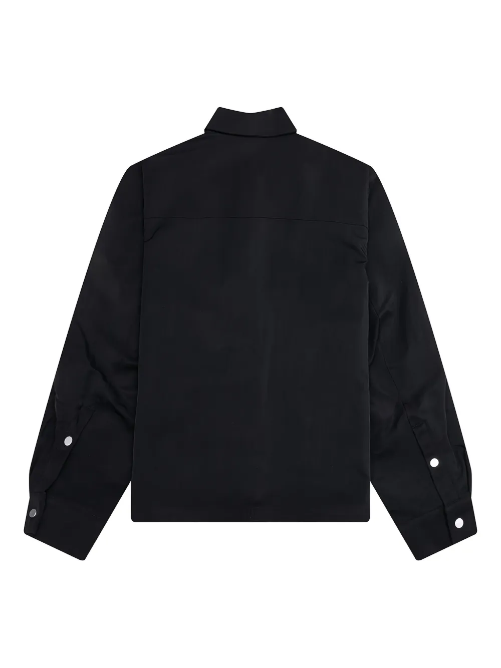 Represent Logo-plaque Shirt Jacket In Black