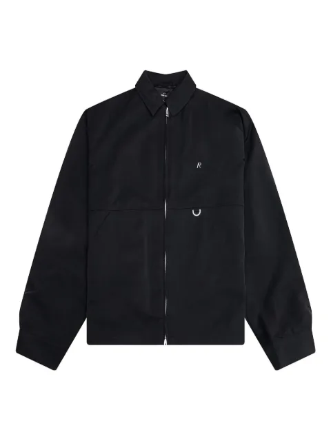 Represent logo-plaque shirt jacket