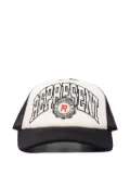 Represent embroidered mesh cap hat - White