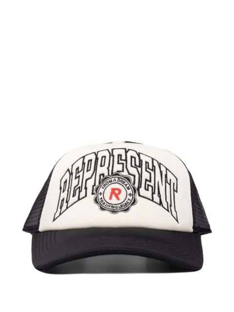 Represent embroidered mesh cap hat