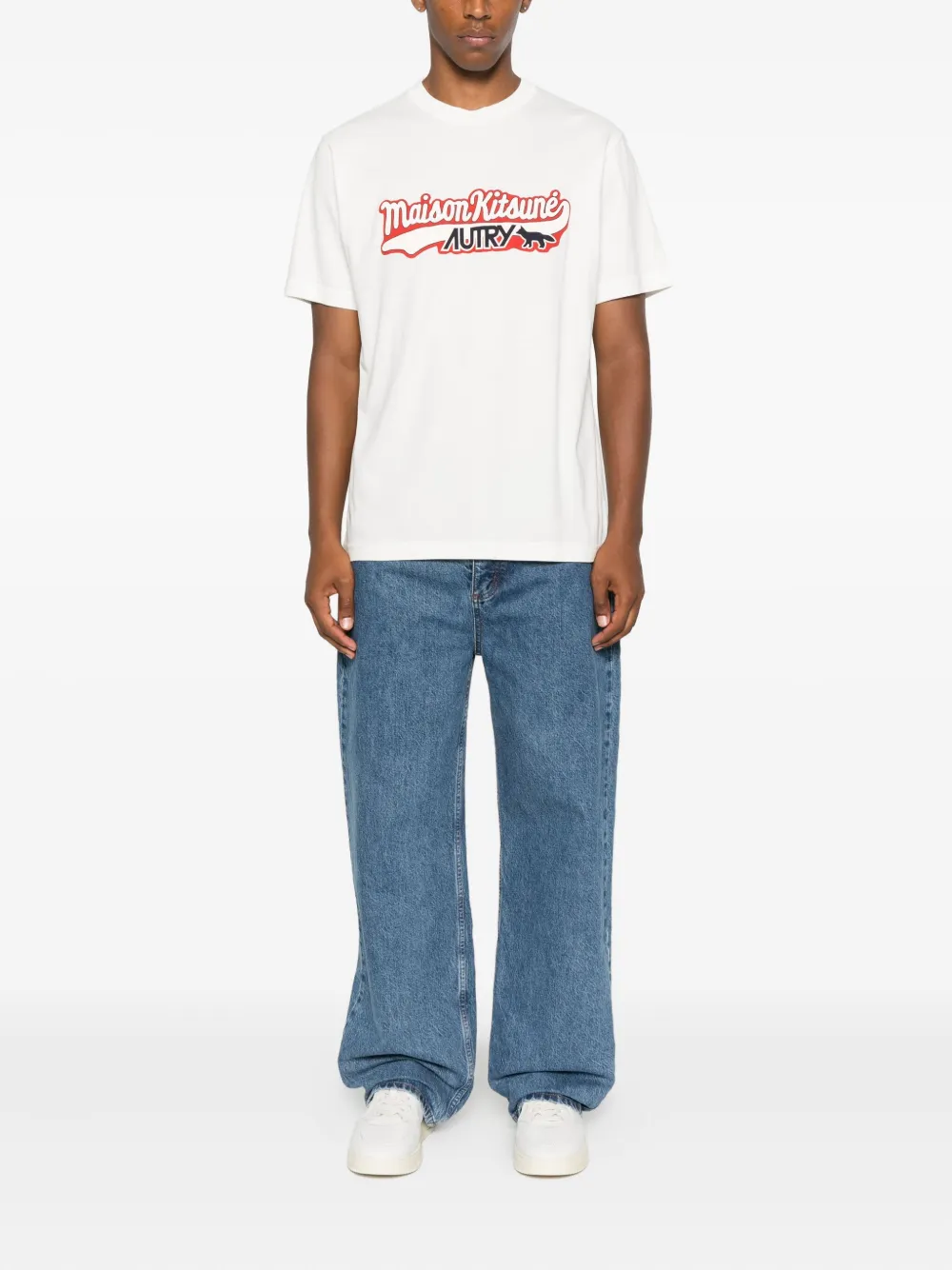 Autry graphic-print T-shirt - Wit