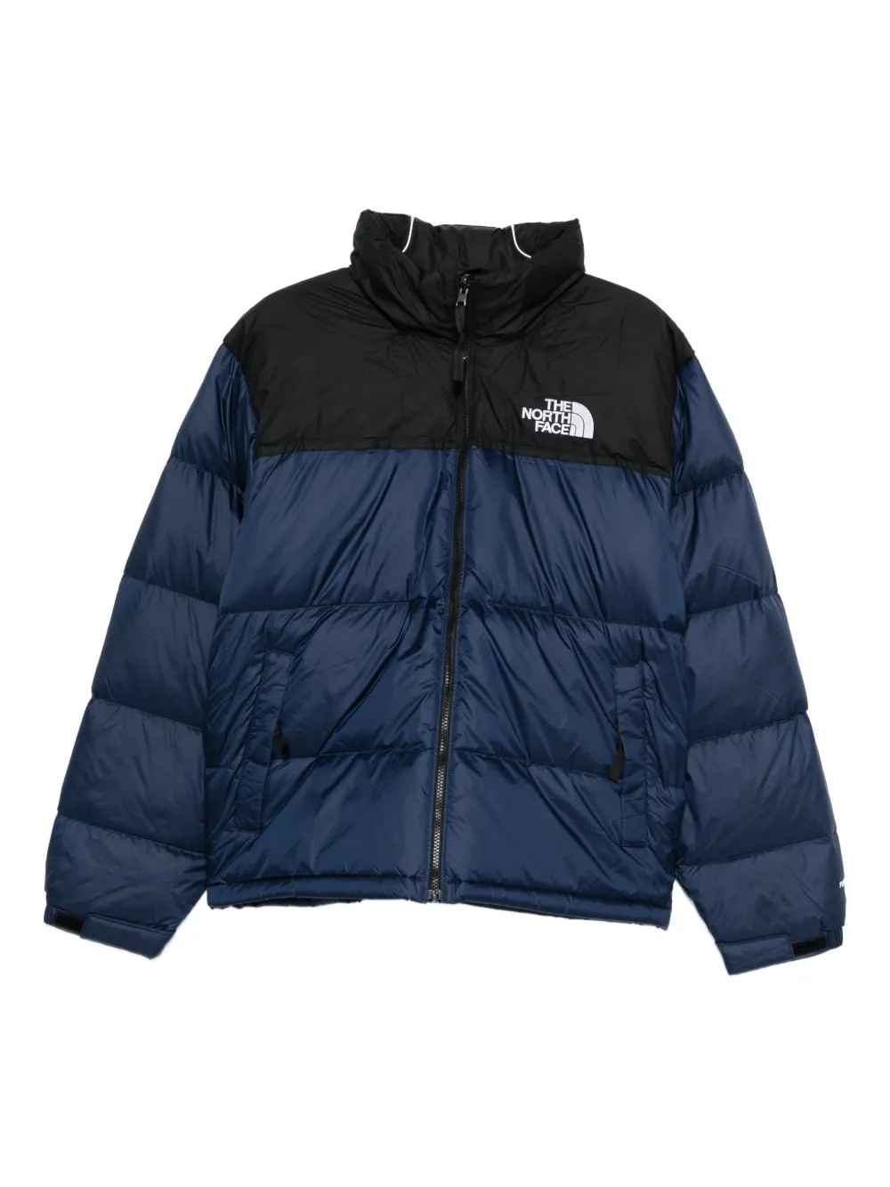 The North Face black-panel puffer jacket | Blue | Image 1