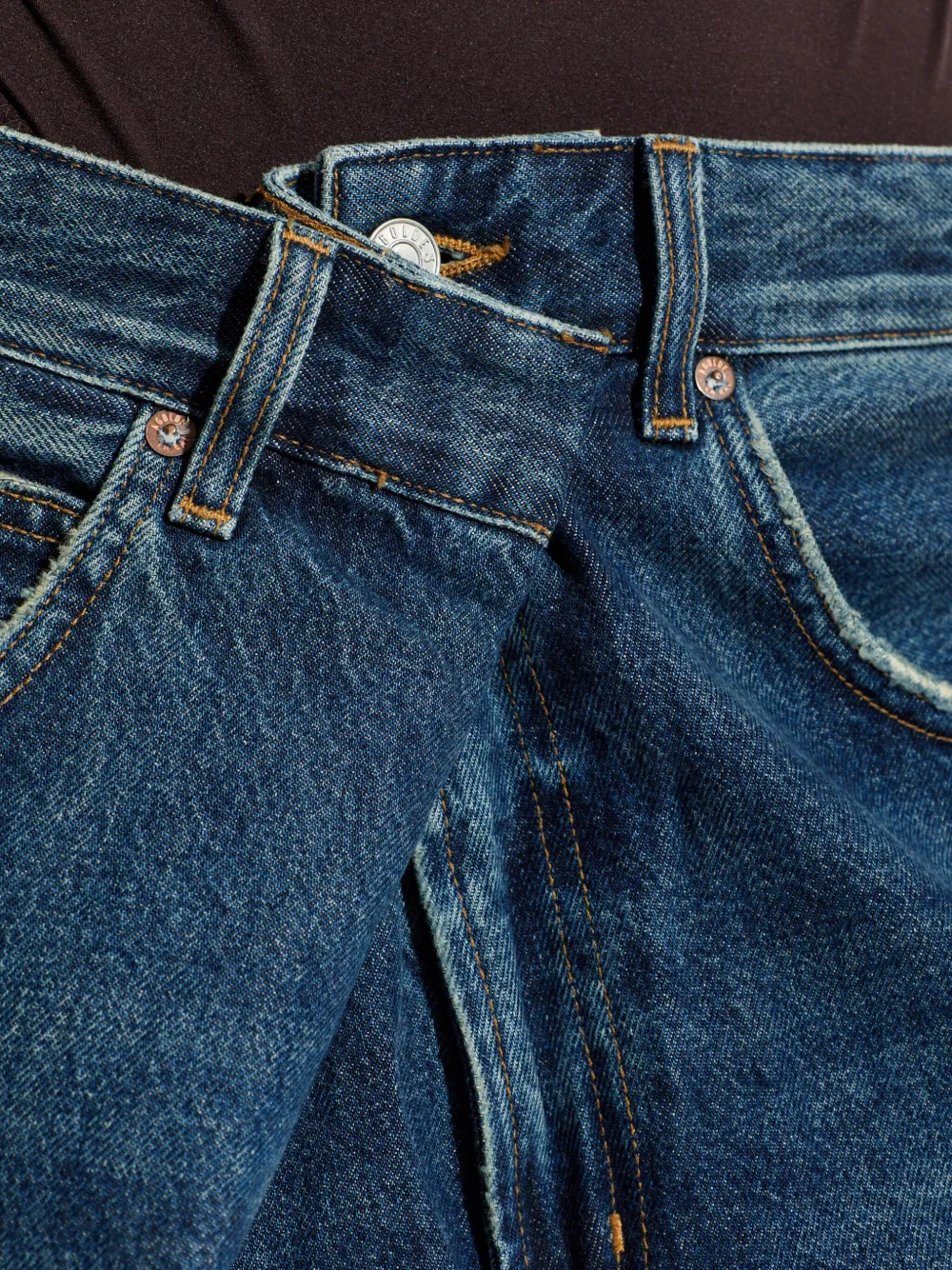 AGOLDE Katoenen jeans Blauw