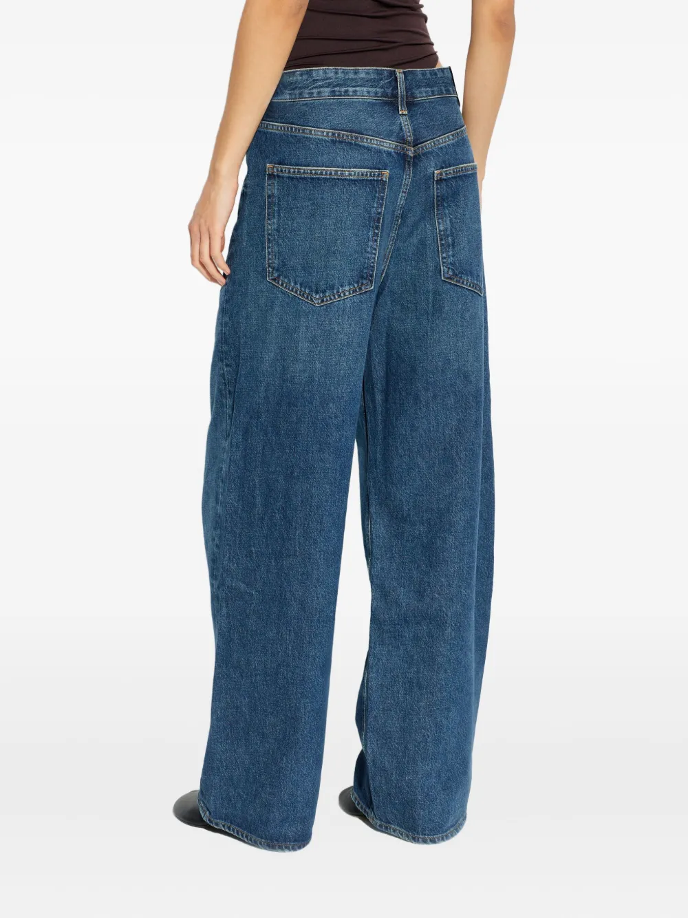 AGOLDE Katoenen jeans Blauw