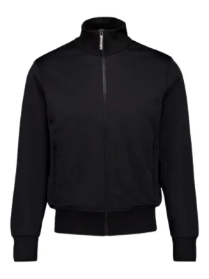 DSQUARED2 embroidered-logo zip-up Sweatshirt | Black | FARFETCH PH