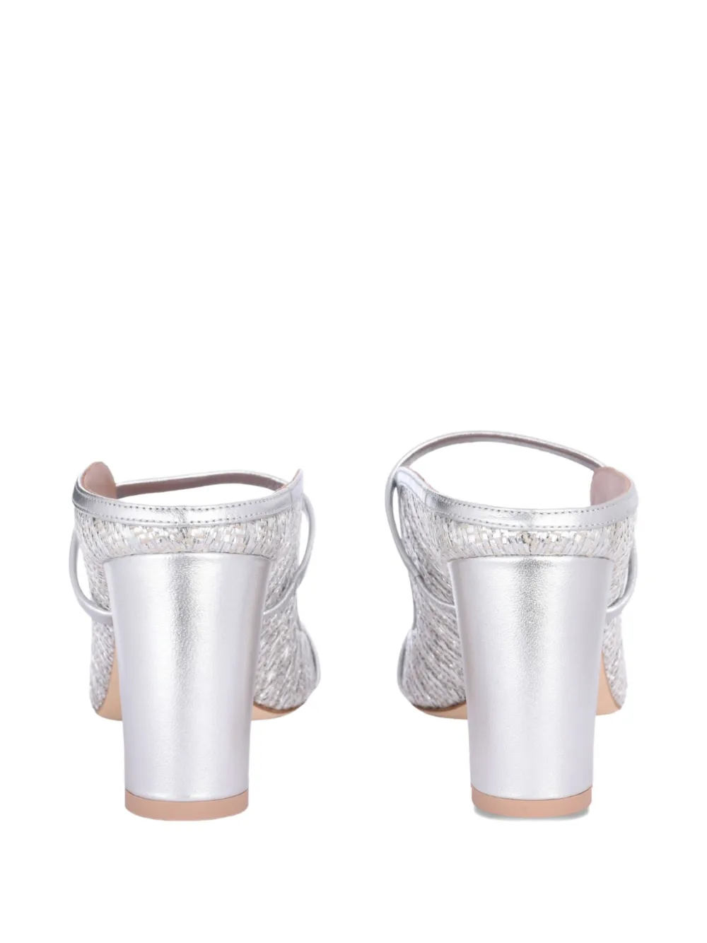 Malone Souliers 70mm Norah sandals Silver