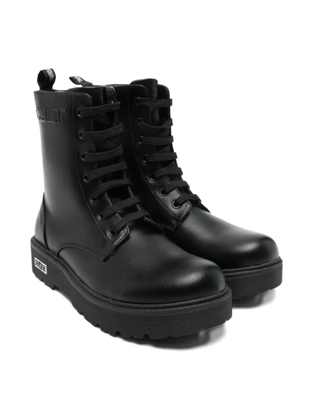Cult lace-up platform boots | Black | Image 1