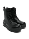 Cult lace-up platform boots - Black