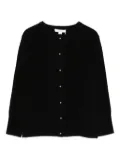 Vince band-collar cardigan - Black