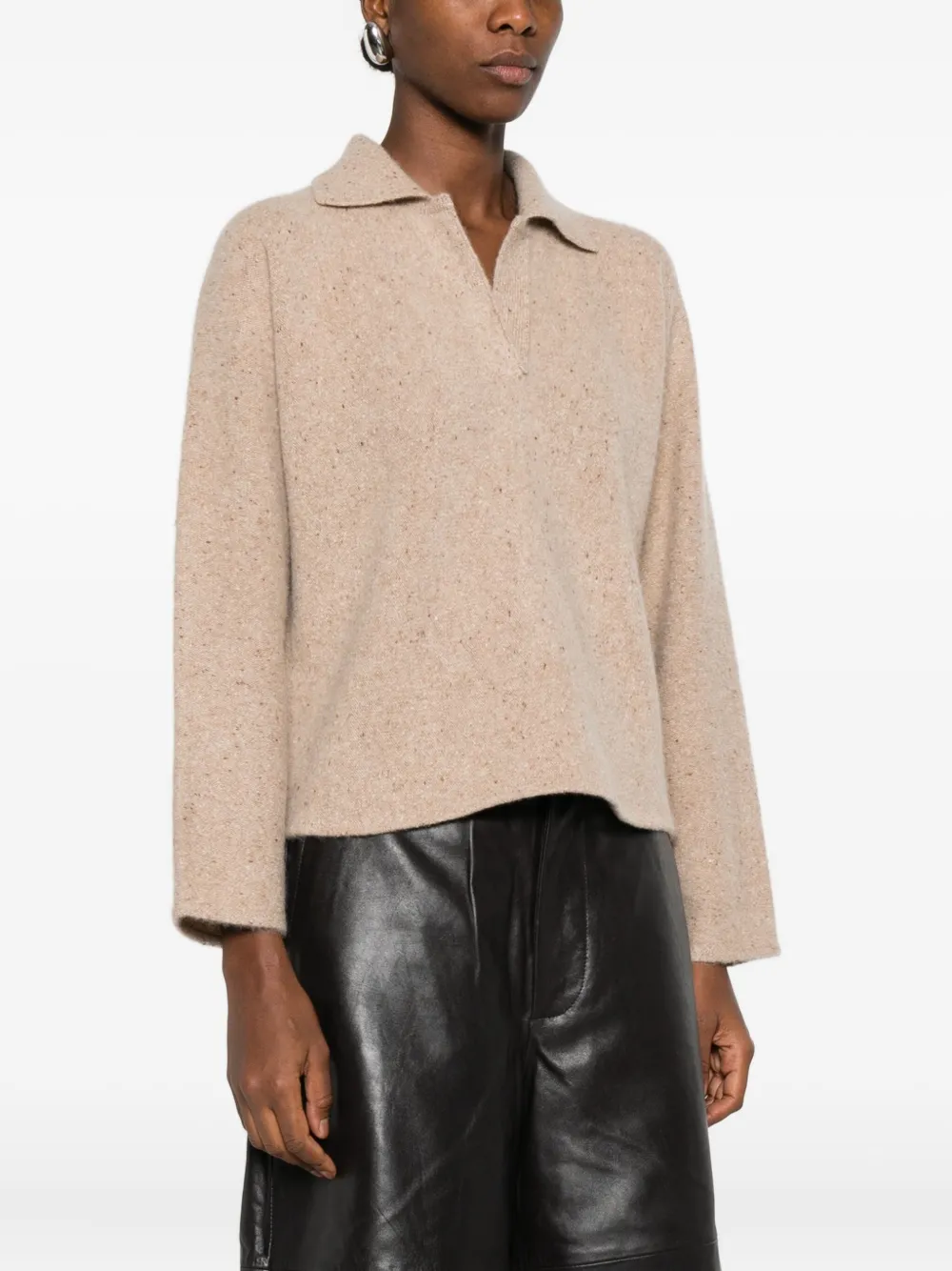 Vince Trui met polokraag Beige