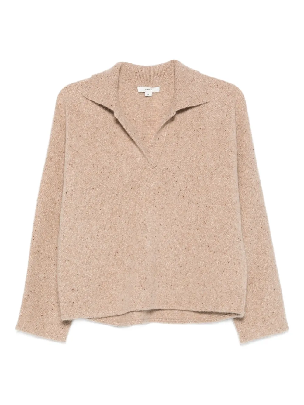 Vince polo-neck sweater | Neutrals | Image 1