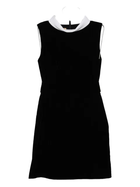 Curiel mock-neck sleeveless dress