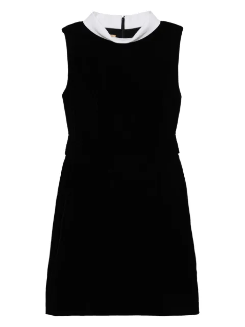 Curiel mock-neck sleeveless dress