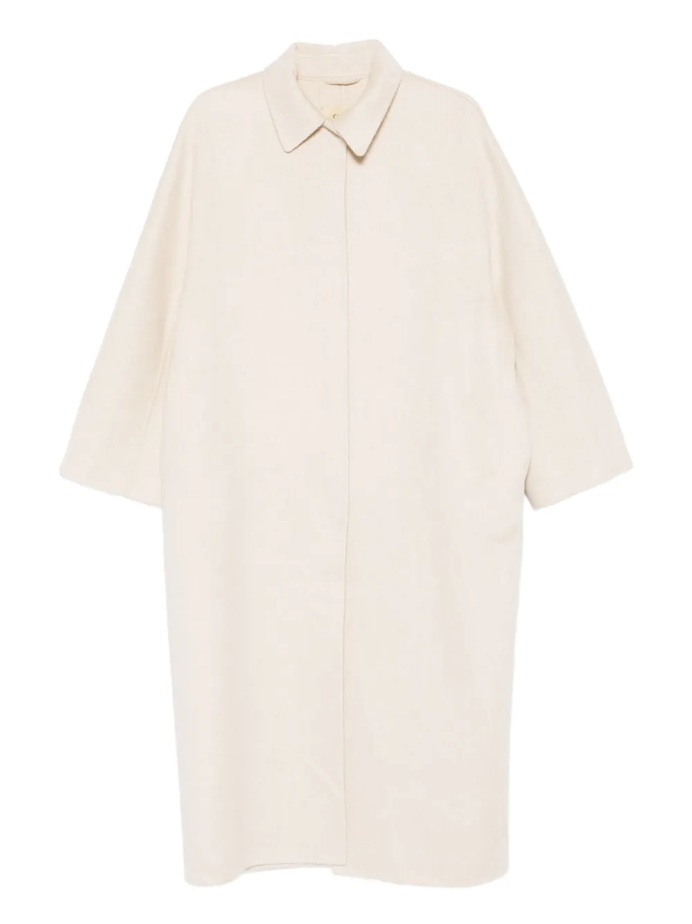 Curiel half-sleeve collared coat | Neutrals | Image 1