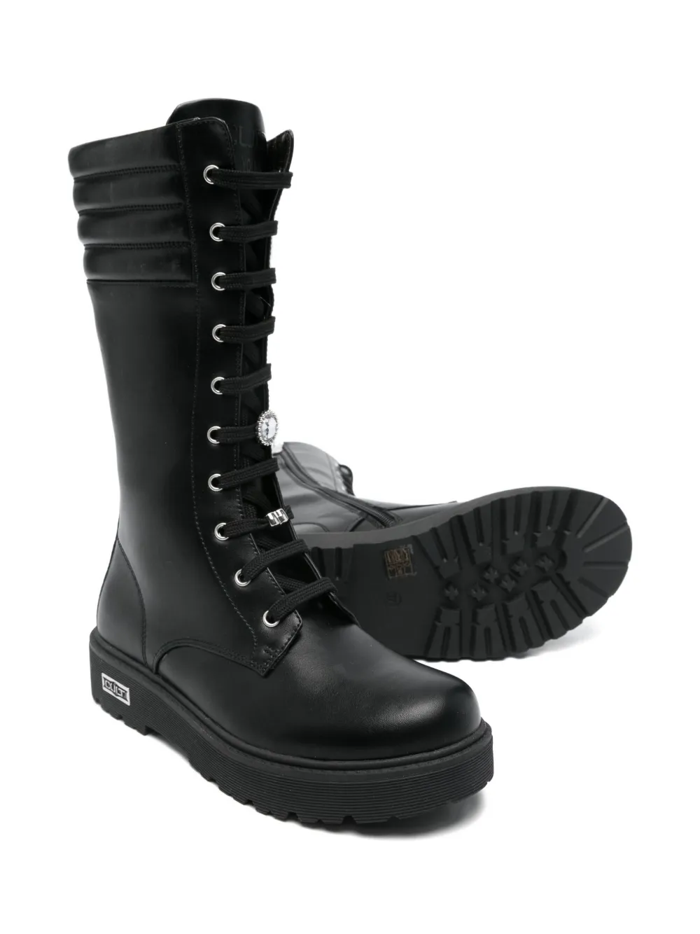 Cult lace-up embellished boots | Image 2