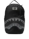 Sprayground Lights Out Sharks In Paris shark-tooth backpack - Black