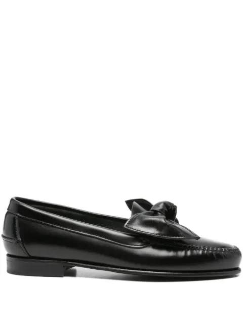 Hereu Corbati bow-detail loafers