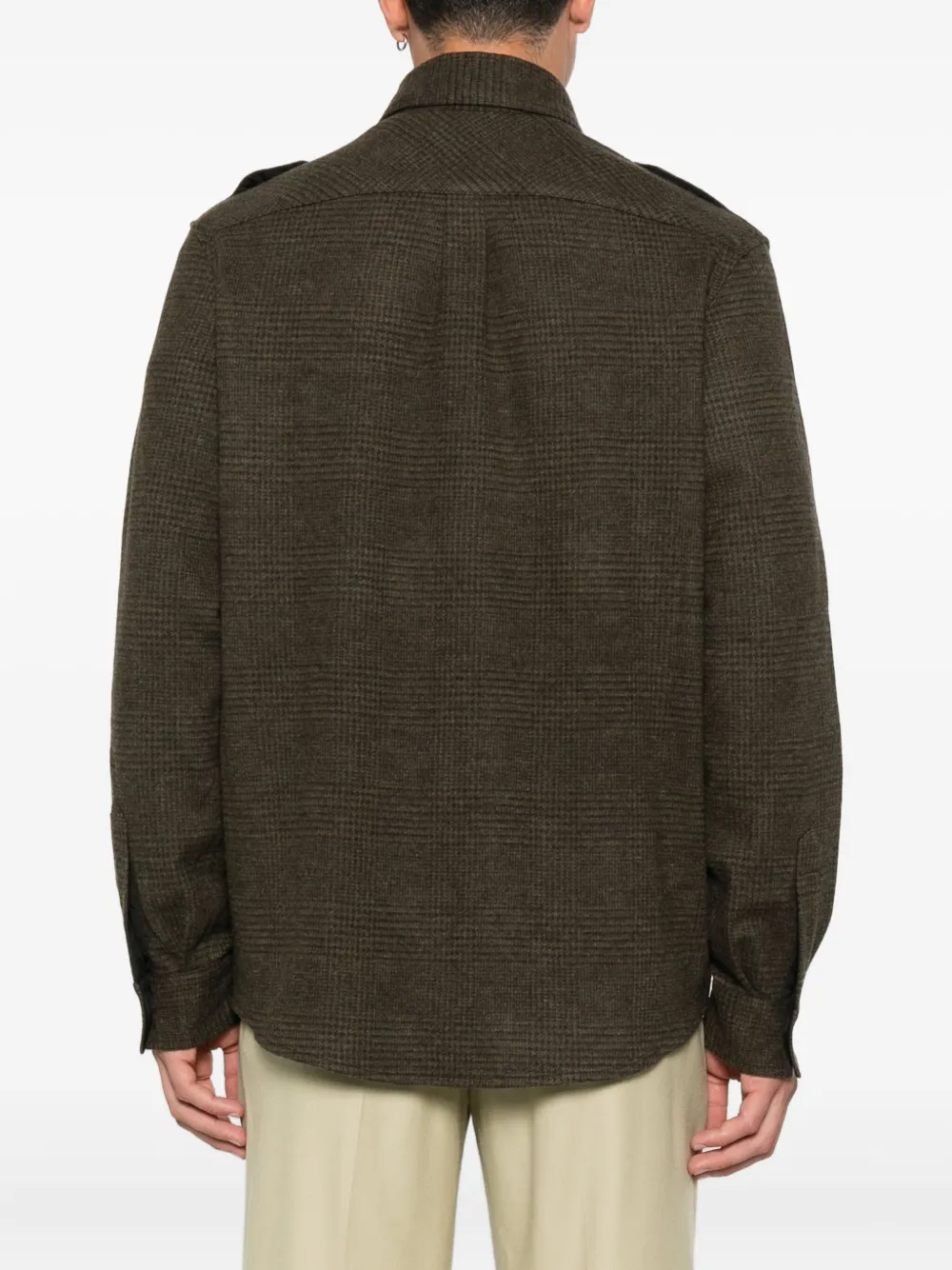 Sease Shirtjack met klepzak Groen