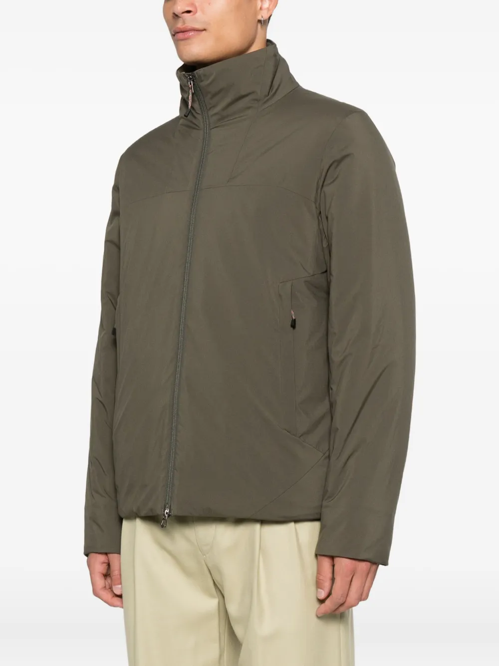 Sease Jack met hoge hals Groen