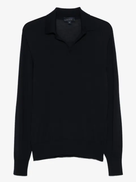 Sease long-sleeved polo shirt