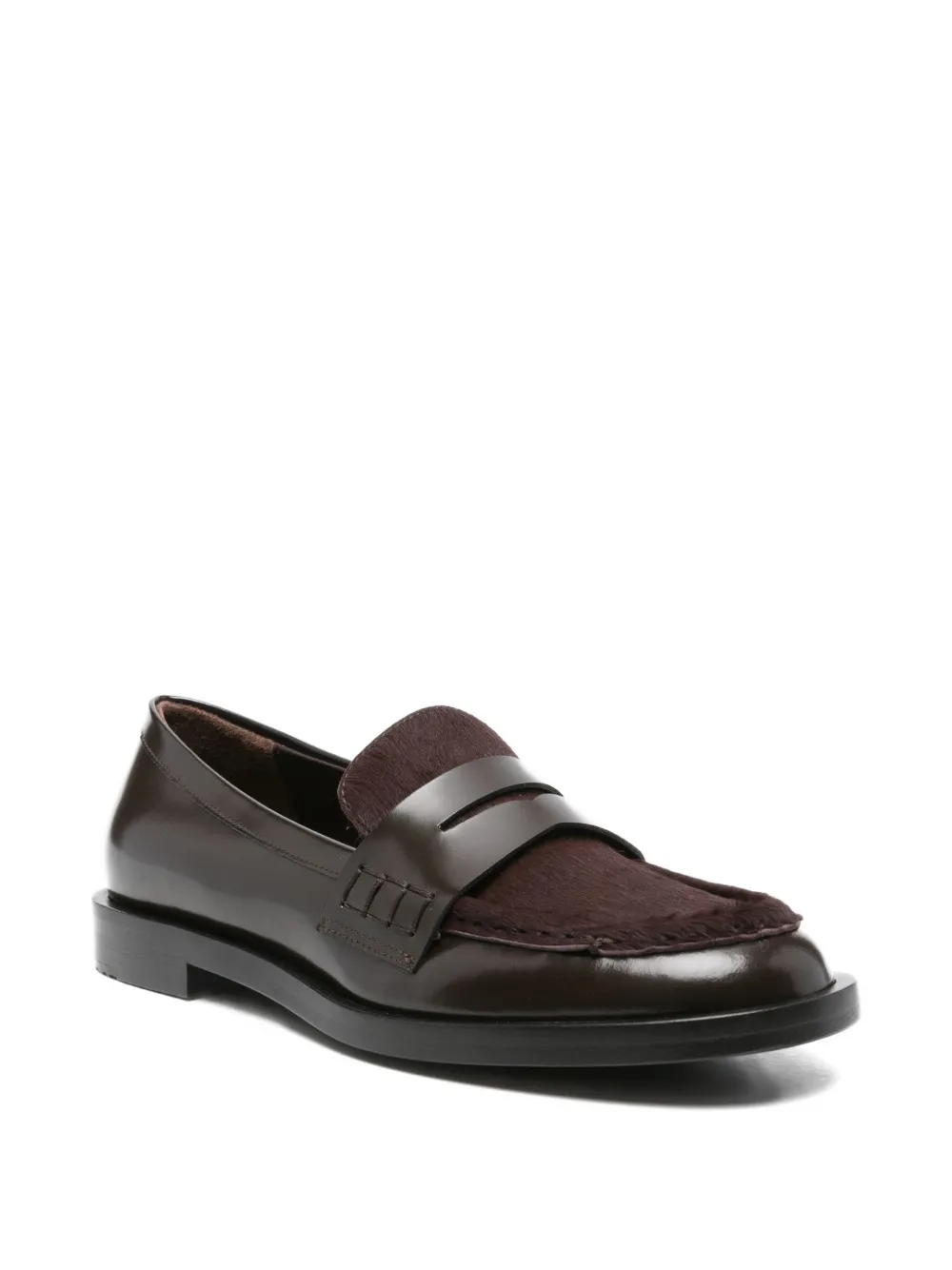 Roberto Festa Leren loafers - Bruin