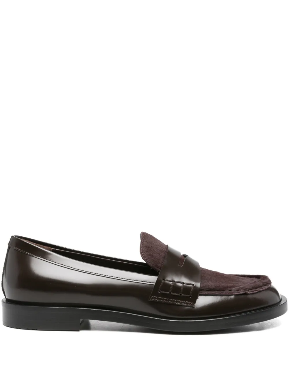 Roberto Festa leather loafers Brown