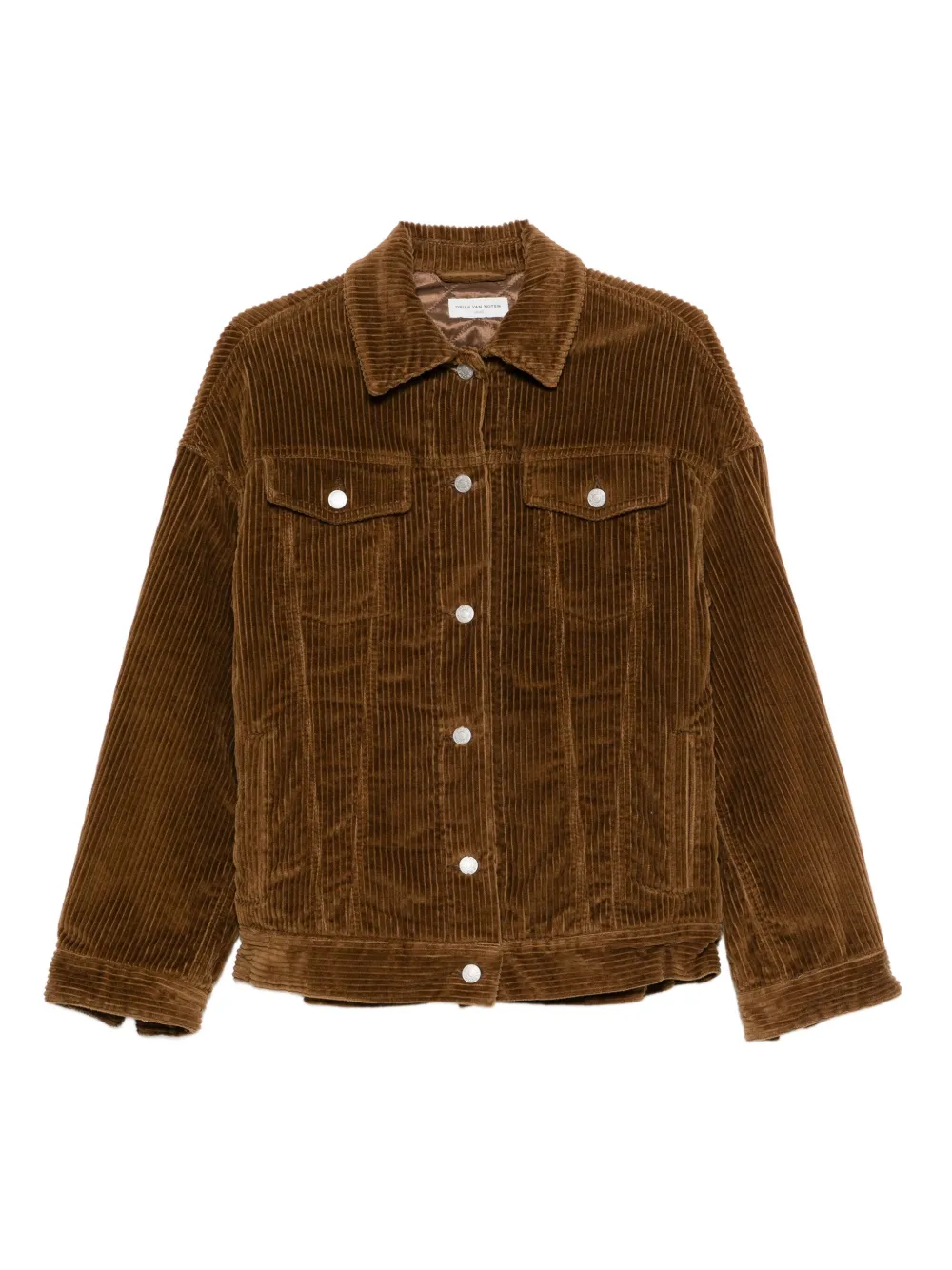 Dries Van Noten Pre-Owned 1990s corduroy jacket | Brown | Image 1