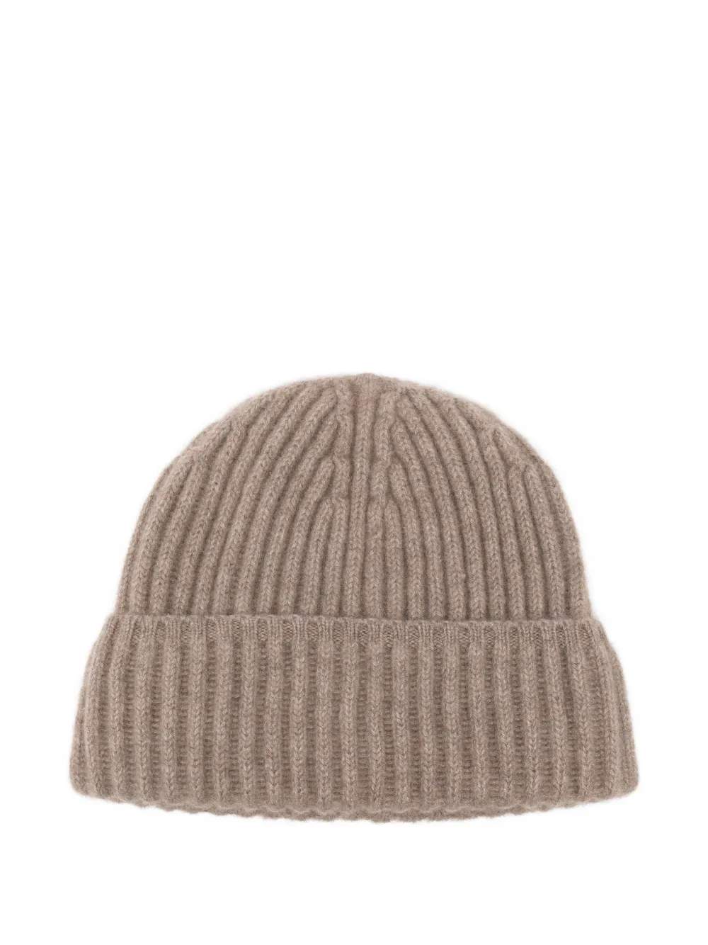 kujten ribbed-knit cashmere beanie | Neutrals | Image 1