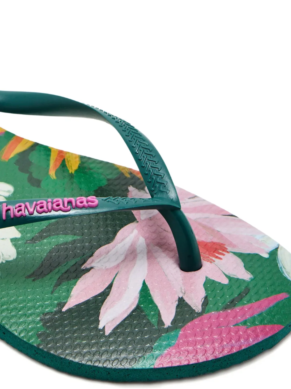 Havaianas Slim Summer Bliss Flip-flops In Green