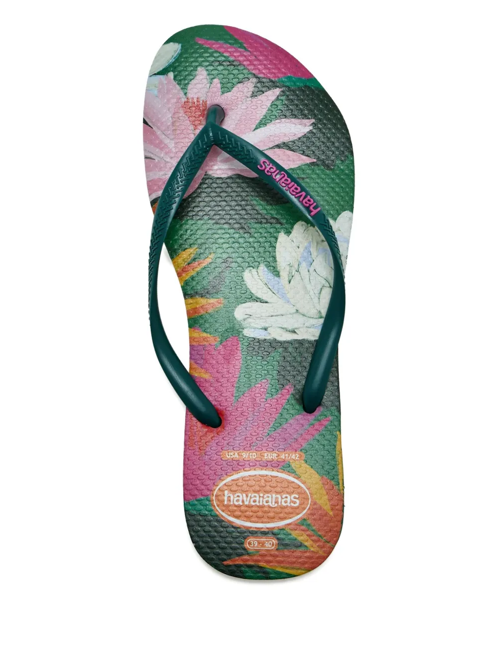 Havaianas Slim Summer Bliss Flip-flops In Green