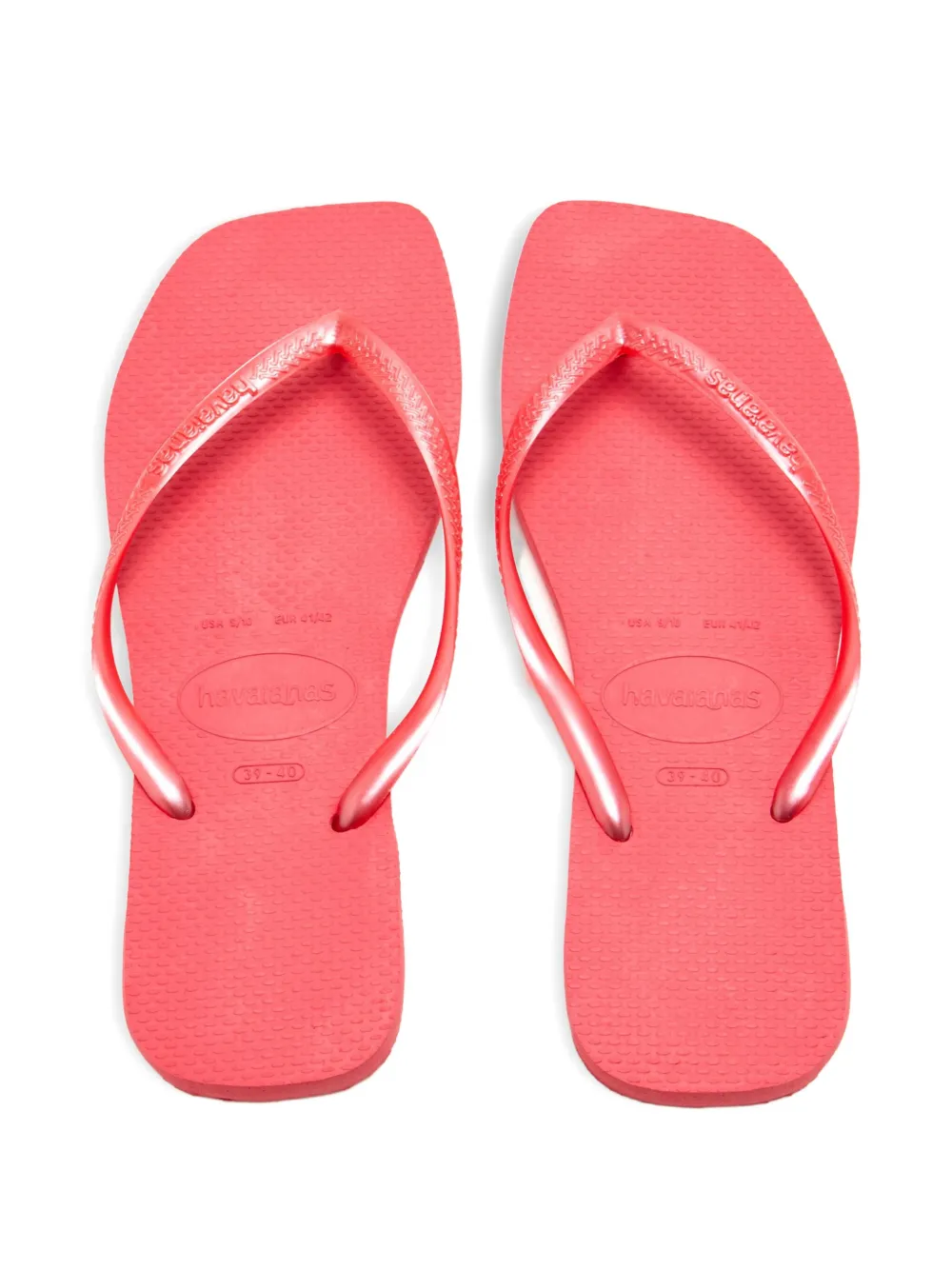 Havaianas Slim Square Flip-flops In Pink