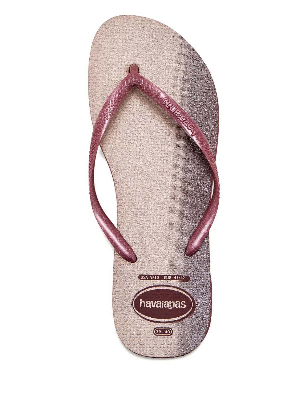Havaianas Slim Gloss Flip-flops In Pink