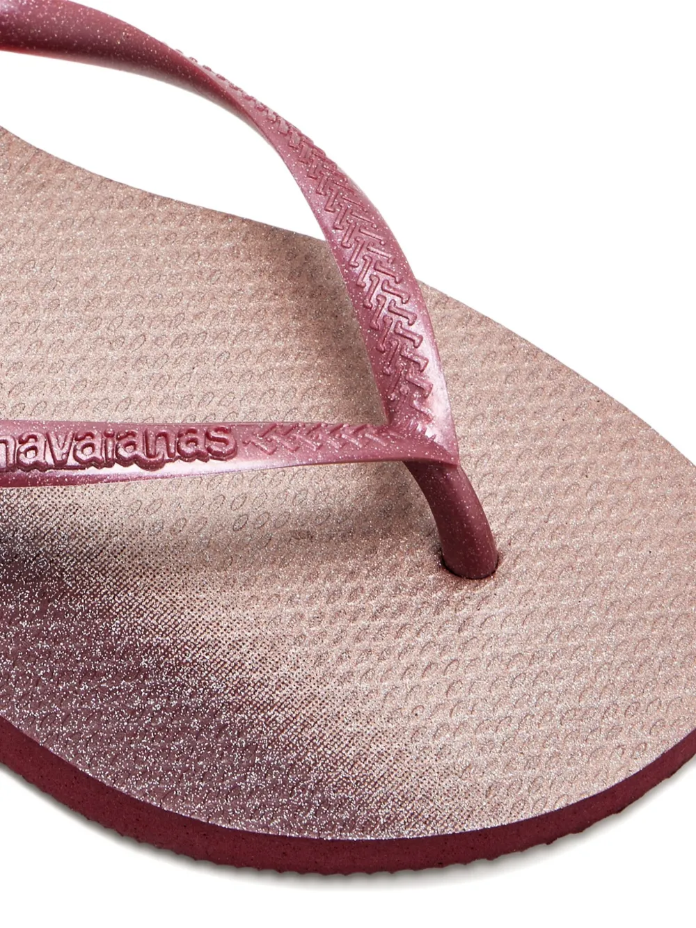 Havaianas Slim Gloss Flip-flops In Pink