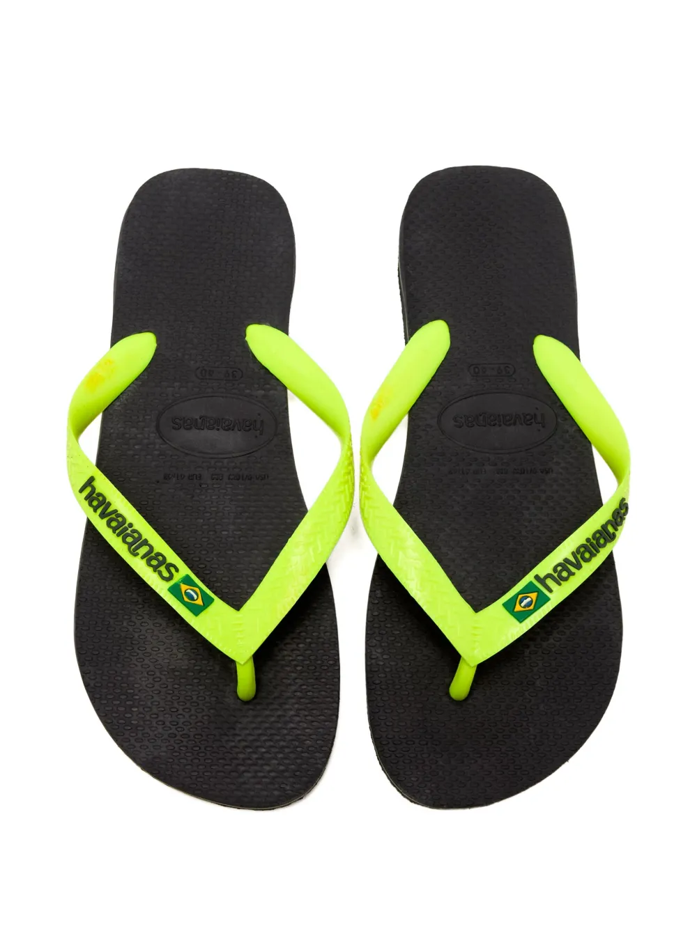 Havaianas Brasil Logo flip-flops Green
